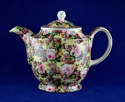 Buy James Sadler Large Sophie Chintz Floral Teapot Vintage China - PERFECT CONDITION • 49.50£