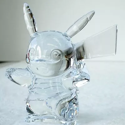 Buy Pokémon Pikachu Crystal Figurine Clear 25th Crystal Decorative Object NO BOX • 412.39£