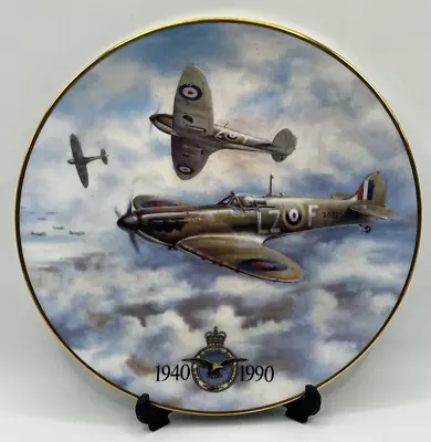 Buy The Battle Of Briton Collector Plate Their Finest Hour, 8 , Number 485 Of 20,000 • 15£