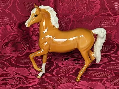 Buy Beswick Palomino Trotting Horse Dad Grandad Mum Nan Grandma Aunt Friend Birthday • 12.45£