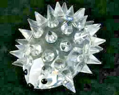 Buy Swarovski Crystal  SMALL HEDGEHOG   Mint Condition-No Box • 14.99£