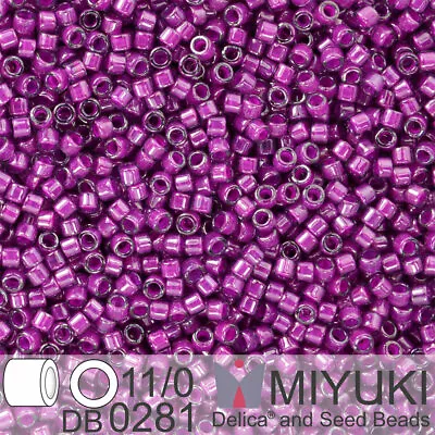 Buy 7g MIYUKI DELICA 11/0 Japanese Glass Cylinder Seed Beads NEW COLOURS • 3.87£