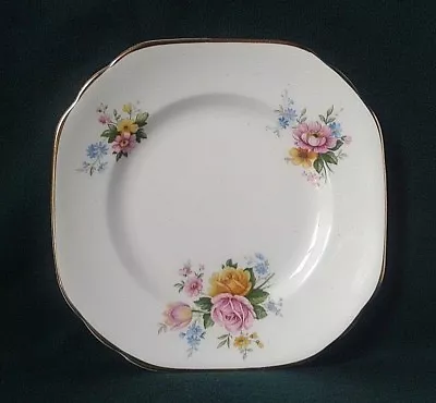 Buy Duchess Side Plate Bone China Tea Plate Or Bread And Butter Plate Pink Flowers • 16.95£