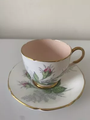 Buy Rare Vintage Paragon Cup & Saucer “Rose Bud”Pattern - VGC • 31.25£
