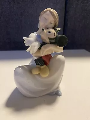 Buy Nao By Lladro  Disney Porcelain I Love You Mickey • 100£