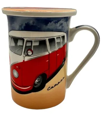 Buy Kent Pottery VW Camper Van Mug With Lid (Collectable) Volkswagon RV Camping VTG • 14.21£