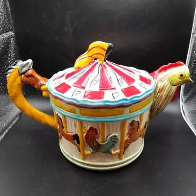 Buy Vintage Melba Ware Cockerell Carousel Teapot • 12£