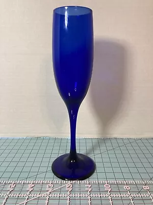 Buy Cobalt Blue Champagne Wine Glass Long Stem Flute Replacement • 19.29£