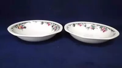 Buy ROYAL DOULTON AUTUMN'S GLORY 8  CEREAL BOWLS X 2 - VGC - 1st QUALITY • 12£