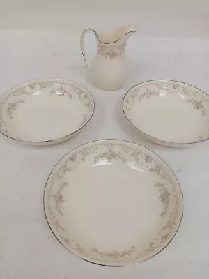 Buy Royal Doulton Diana Jug & Bowls Tableware Romance Collection Bone China • 9.99£