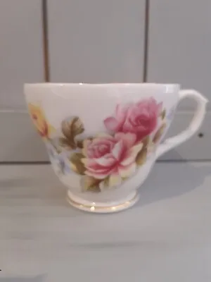 Buy Duchess Tea Cup,summer Flowers, Yellow And Pink Roses • 3.99£