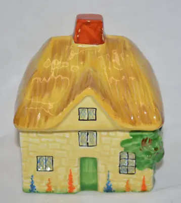 Buy Art Deco Carlton Ware Thatched Cottage Preserve Pot C1930 No:754 901 • 14.99£