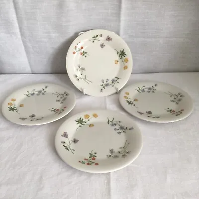 Buy Royal Doulton SPRINGTIME Floral TC1113 4 Tea Plates Fine China Made In England • 15.50£