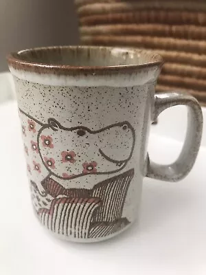Buy Dunoon Rare Vintage Retro Stoneware Coffee Mug Cup Hippo VGC • 30£
