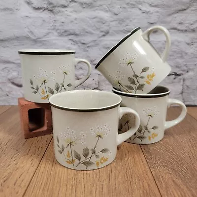 Buy 4 X Royal Doulton, Lambethware - WILL O' THE WISP - Coffee Cups • 12.99£
