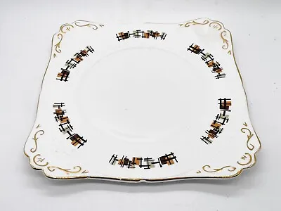 Buy Vintage Salisbury Fine Bone China Serving Plate Square Made In England • 24.99£