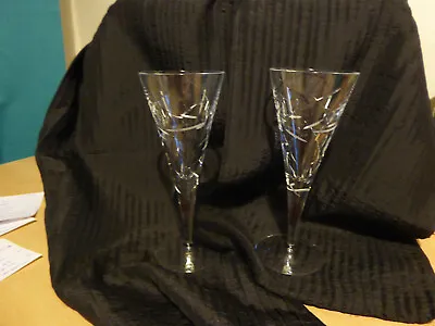Buy 2 X Royal Doulton Crystal ~ Lunar  ~ 150 Ml Wine Glass ~ Excellent Condition  ~ • 26£