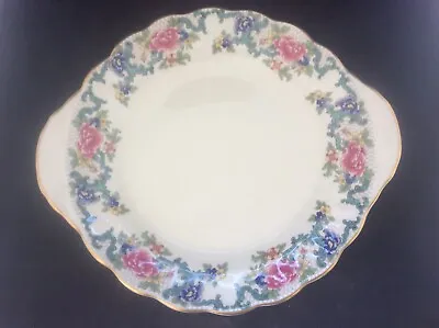 Buy Cake Plate 11.25” Royal Doulton Booths Floradora The Majestic Collection 1981 • 59.99£
