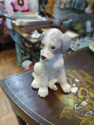 Buy Vintage Russia Lomonosov USSR Dog Puppy Spotted Dalmatian Figurine Figure Animal • 37.05£