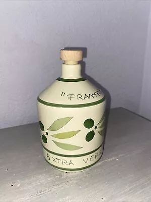 Buy Calica Ceramic Olive Oil Bottle Dispenser 14cm Height • 7.99£