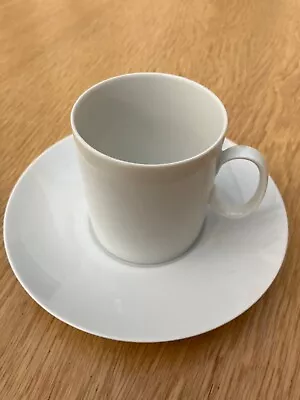 Buy 2x THOMAS/GERMANY WHITE CHINA CUPS AND SAUCERS • 3.50£