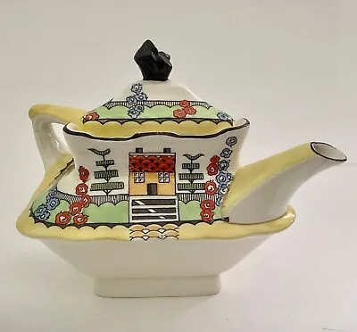 Buy Crown Ducal Art Deco 1920's Teapot - Rare Triangular 2547 Pattern • 35£