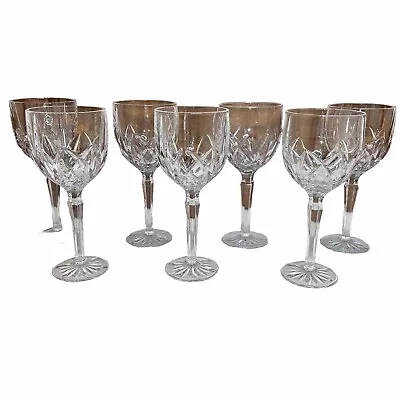 Buy Waterford Marquis Crystal  OMEGA   All Purpose Wine Glasses  SET OF 7 (31) • 62.59£