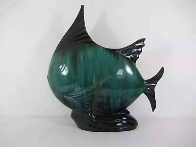 Buy Vintage Canadian Blue Mountain Pottery BMP No. 58 Large Angelfish Vase Ornament • 95£