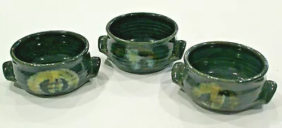 Buy Greystoke Gill Cumbria British Studio Pottery Three Bowls  • 29.95£