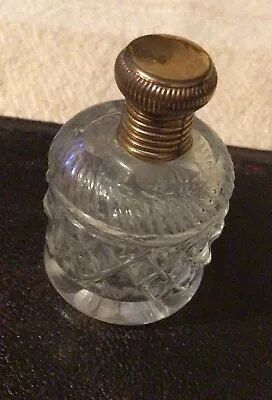 Buy Antique Cut Glass Miniature Scent  Bottle • 10£