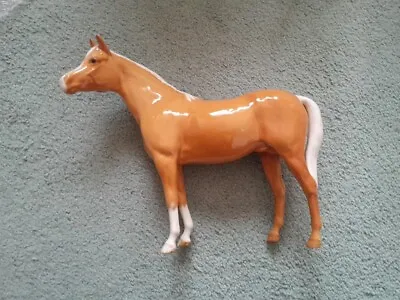 Buy Beswick China Palomino Bahram Arab Stallion Horse Designed By Arthur Gredington • 70£