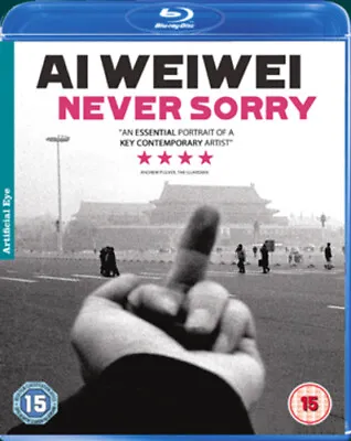Buy Ai Weiwei - Never Sorry Blu-ray (2012) Alison Klayman Cert 15 Quality Guaranteed • 5.18£