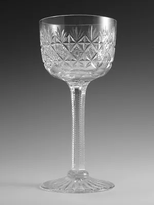 Buy Thomas WEBB Crystal - WELLINGTON Cut - Hock Wine Glass / Glasses - 6 1/2  (1ST) • 29.99£