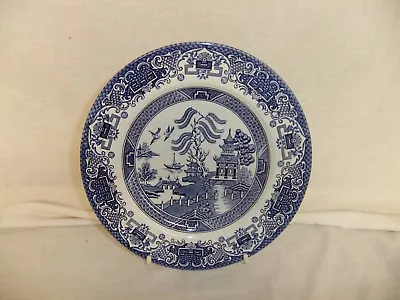 Buy C4 English Ironstone Pottery Staffordshire - Old Willow - Vintage Tableware 4B2B • 4.99£