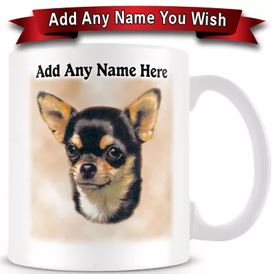 Buy Chihuahua (Short Hair) Ceramic Mug - Can Be Personalised With Any Name • 10.99£