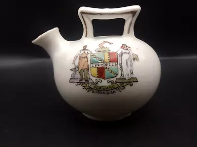 Buy Crested China - BIRMINGHAM Crest - Hastings Kettle - Unmarked. • 5.25£