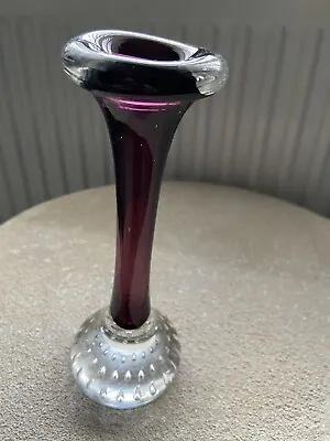 Buy Aseda Gasbruk  Swedish Art Glass - Jack In The Pulpit - Vases - Purple/Wine • 4.99£