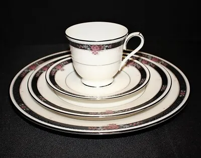 Buy Noritake ETIENNE 4-Piece Place Setting Porcelain Chinaware, 7260 • 23£