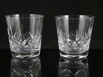 Buy 2 Stuart Crystal Glengarry Whisky Tumblers Glasses • 10£
