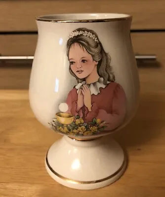 Buy Prinknash Pottery Gloucester Communion Girl Goblet. Beautiful. • 9.99£