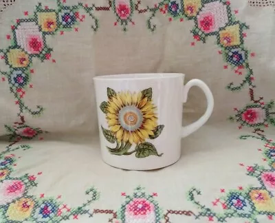Buy Shelley Fine Bone China Sunflower Coffee Cup Hathaway Reg 14307 • 10.99£