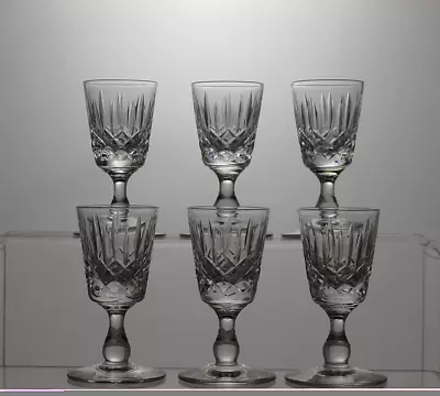 Buy Edinburgh Crystal  Appin  Cut Glass Set Of 6 Liqueur Glasses 3 - Boxed • 29.99£