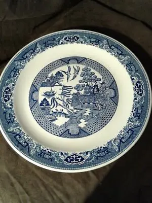 Buy Vintage Blue Willow Ware Royal China Serving Platter  • 42.75£