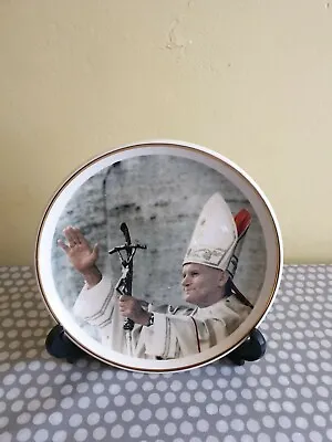 Buy Religious(Papal) Plate By Prinknash Pottery Gloucester. • 10.99£