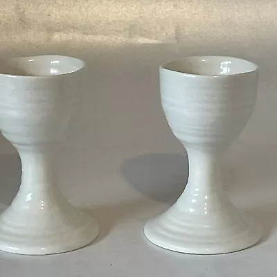 Buy Sophie Conran For Portmeirion White Egg Cups-  Set Of Two • 14.99£