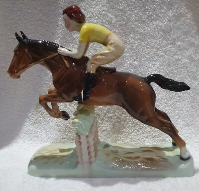 Buy BESWICK GIRL JUMPING FENCE ON HORSE 939 Please See Further Photos • 230£