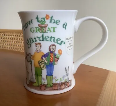 Buy Dunoon How To Be A Great Gardener Mug By Cherry Denman Bone China New Other • 9.50£