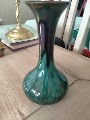 Buy Blue Mountain Pottery Small Bud Vase Drip Glaze • 10£