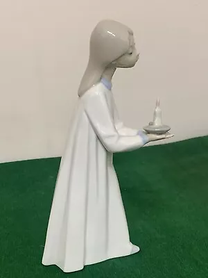 Buy Vintage LLADRO Angel With Candle - Hand Made In Spain - 1974 • 10£
