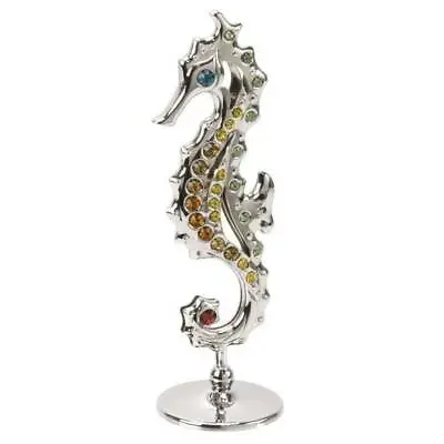 Buy Widdop Crystocraft Seahorse Ornament - Crystals From Swarovski • 10.99£